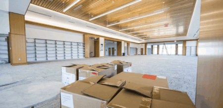 photo of carrier library's grand reading room